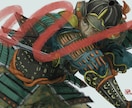 甲冑画をデジタルで精密にお描きします 実績あり/サムネ、装画、挿絵などお届けいたします。 イメージ4