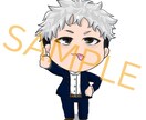 アイコン用イラスト！要望のミニキャラを作成します SNS用にかわいいアイコンをあげたい方へ イメージ6