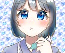 アイコン、バストアップ、歌ってみたイラスト描きます 【最短即日納品！】かわいい女の子描きます！ イメージ10