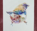 幻想的なアナログ絵画、オーダーメイド制作します 雨空・ファンタジー・動物・植物・キャラクターの幻想的な雰囲気 イメージ7