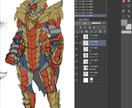 防具や空想動物のデザインをします PSO2esイラストコンテスト、ノミネート歴アリ！ イメージ5