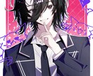 単色背景でもきれいなイラストを目指します キャラクターをカッコよく可愛く見せよう イメージ2