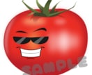 アイコン用キャラクター【トマト】販売します トマトに10個の表情入れてキャラクターに イメージ10