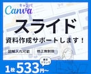 伝わるスライド資料！作成します 丁寧に作成｜Canva制作｜図解デザイン｜修正無制限 イメージ1