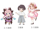 かわいいSD・ミニキャラ描きます アイコン・サムネイル・グッズに！ イメージ2