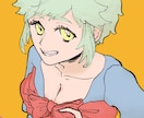 短納期◎SNSアイコンなどのイラストを描きます フラットな塗りのイラストを早くお届けします！商用OK◎ イメージ3