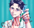 SNS等アカウント用アイコン&ヘッダー描きます カッコいい&クール&キレイ&リアルな絵柄得意です！ イメージ1
