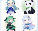 ゆるめ+かわいいキャラクターイラストを制作します MVやVの配信向けのイラスト、パーツ分けもok！ イメージ4