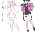 TRPGや動画等で使える立ち絵を作成致します パキッとしたイラストを描きます イメージ5