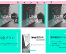LINEリッチメニュー作成いたします 安くて良質！にこだわります。様々なサイズにご対応いたします。 イメージ4