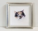 大事なペットの肖像画を描きます ただ細かく描き写すのでなく、雰囲気のある作品に仕上げます！ イメージ3