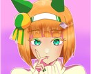 アイコンイラストを描きます SNSで使用するイラストアイコンを描かせて頂きます。 イメージ2