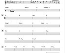 TV出演,サポート演奏多数のプロが譜面作ります オリジナル曲やライブ版、キー変更も耳コピで制作します イメージ7