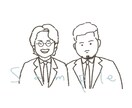 シンプルな似顔絵描きます 簡素なのにどこか似ている、そんな似顔絵を描きます。 イメージ4