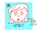 オプションであなた好みにしよう！似顔絵描きます 色塗りや背景はオプションで追加ください！SNSアイコン向け イメージ6