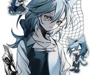 キャラクターのイラストを描きます 立ち絵、動画利用など様々な用途に対応します。 イメージ4