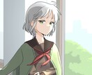 中高生くらいのかわいい女の子を描きます かわいい女の子のイラストで癒されませんか？ イメージ1