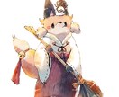 可愛い動物キャラクター、アイコンお描きします デジタルイラストでふんわり絵に仕上げます イメージ2
