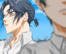 誠心誠意！かっこいいイラスト描きます アイコン、イラスト、立ち絵など作成します！ イメージ1
