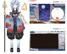 Vtuberキャラデザ～モデリングの全工程承ります 超お得！ロゴ・配信画面・SDキャラも付いてくるよ♡ イメージ7