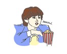 シンプルおしゃれなイラスト描きます アイコンから雑誌・webマガジンの挿絵にも イメージ4