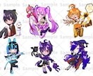ミニキャライラストを制作します いろんな用途に使えるシンプルで可愛いイラストを描きます！ イメージ2