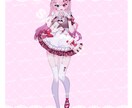 可愛い萌え系イラスト制作します VTuberさんや配信さんなどのイラストお手伝いいたします イメージ4