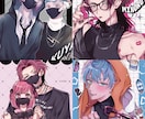 今ドキのおしゃカワイラスト♪歌みたMV絵描きます クリックしたくなる絵で貴方の歌みたMV制作を全力をサポート！ イメージ9