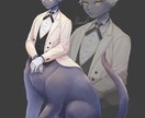 商用可！修正無料！絵柄合わせ可！絵を描きます TRPG、表紙・挿絵、歌ってみた、グッズ制作などに！ イメージ5