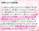 作品を読んであなたならではの感性の魅力を伝えます その感性が、どんな人に響きやすいかもお届けします イメージ7