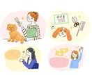 かわいい漫画！シンプルで見やすい漫画作成します 可愛いイラストで分かりやすく商品やサービスを説明します！ イメージ6