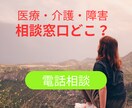 どこに相談したらよいかわからない、をお聞きします 医療介護障害福祉全般を経験した社会福祉士が伺います イメージ1