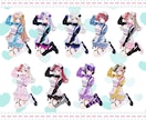 最短当日！IRIAMもOK◎ジャージメイド描きます 配信にも！ジャージメイド姿のキャラクターを即納でお書きします イメージ6