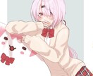 女の子のイラストを描きます 可愛い女の子を精一杯描きます！ イメージ3