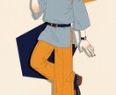 コーデ描きます あなたのコーディネートを絵にしてみませんか？ イメージ3