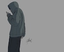 シンプルでかっこいい一枚絵描きます サムネやMVの一枚絵などに！！！ イメージ7