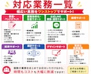 複数外注を一本化！オンライン秘書が幅広く支援します 事務、顧客対応、集客、英語、動画編集も、秘書１人で解決 イメージ2