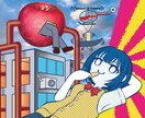 ポップなイラストレーションを承ります 美大出身＆デザイン実務経験ありの安心のクオリティ イメージ2