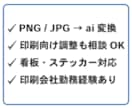 ロゴ画像をIllustratorでベクター化します PNG・JPGロゴ｜印刷会社経験者が入稿データ対応 イメージ6