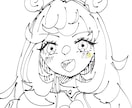可愛い女の子のSNSアイコン描きます かわいい女の子や雰囲気のある女の子が得意です。 イメージ3