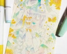 SNS等で使用可能な水彩コピックイラスト作成します ラフの段階まで修正可能でございます。 イメージ7