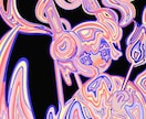 ポップでメルトでキュートなイラスト描きます 人物でも動物でも対応可能！サムネイル等の利用にも！ イメージ1