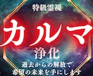 カルマ（業）を浄化！運命好転 最強霊視で導きます 過去からの解放 魂の成長 【初回限定】負の根本原因を明らかに イメージ1