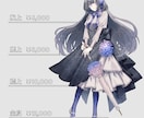 ゲーム/TRPGの立ち絵を制作いたします TRPG/動画/ゲーム等の立ち絵イラストを制作いたします。 イメージ4