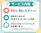 30分チャットで愚痴・雑談お聞きします 秘密厳守｜即レス｜暇つぶし｜話し相手｜本音｜気軽｜ストレス イメージ2