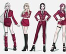 アイコン、立ち絵、オリキャラ制作いたします あなたのイメージする人物像を形にします。 イメージ3
