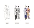写真をお洒落なイラストにします 線画、モノクロ、カラー 等自由にお選びいただけます イメージ4