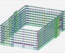 3D足場図面を作成し数量を拾います 足場工事の「ムダ」を減らすプロフェッショナルサービス イメージ1