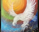 チャネリングアートをお描きます あなたの色やモチーフを絵に致します イメージ1