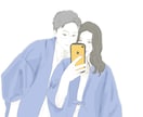 似顔絵かきます ほっこりさせられるイラストつくってます✨ イメージ5